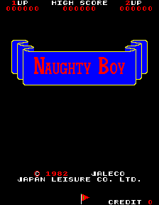 Naughty Boy Title Screen